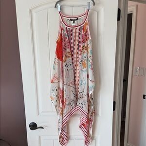 Roberto Cavalli Vibrant Patterned Swim Coverup